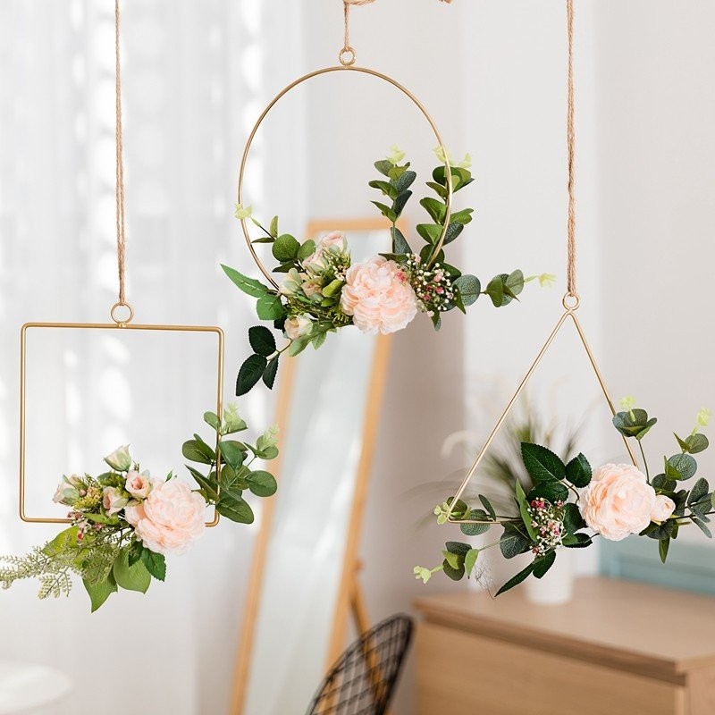 Bộ sản phẩm vòng hoa ecos dream trang trí theo phong cách Bắc Âu