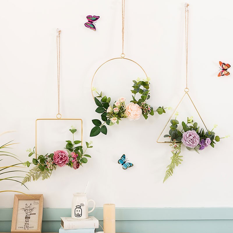 Bộ sản phẩm vòng hoa ecos dream trang trí theo phong cách Bắc Âu