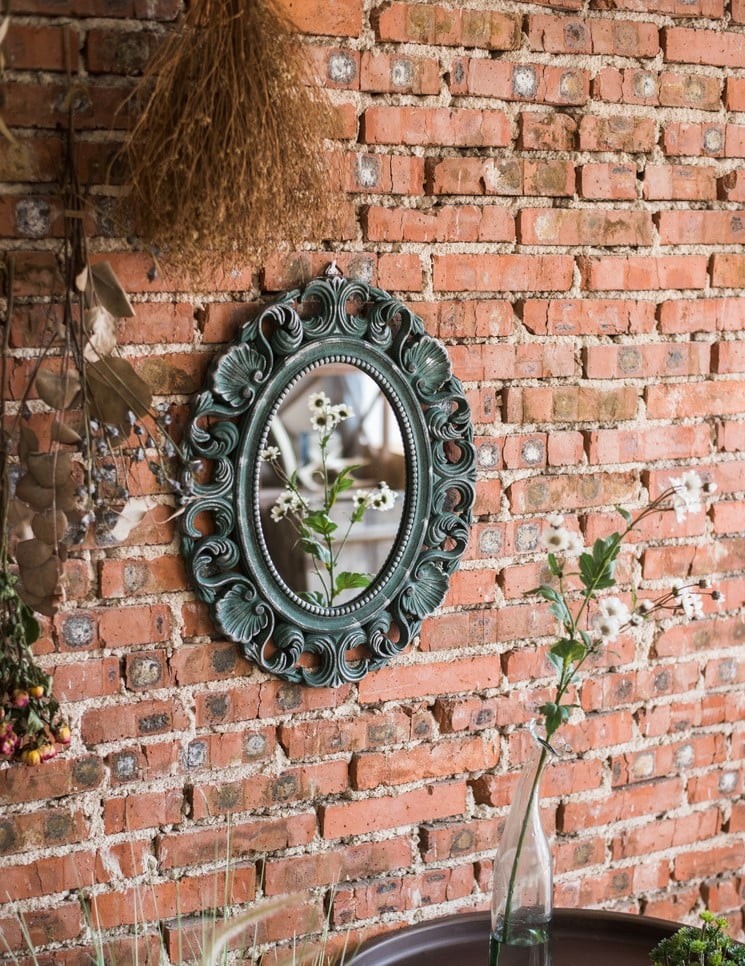 Decor không gian ngọt ngào và lãng mạn với các mẫu gương treo tường cổ điển