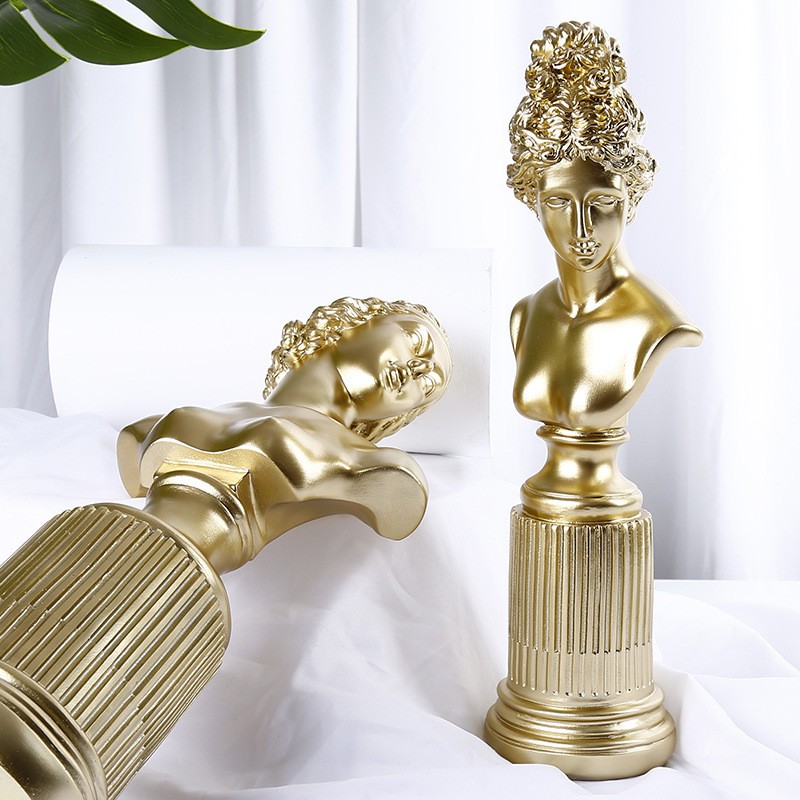 Tượng trang trí nữ thần Hy Lạp trong trang trí nghệ thuật