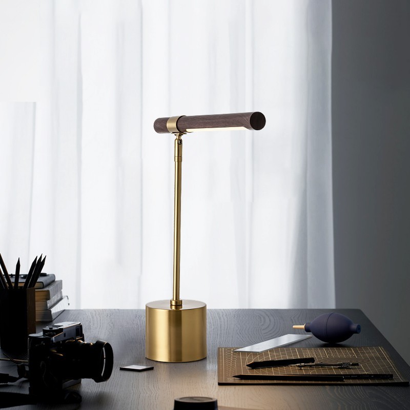 Đền để bàn Wooden Lima trong trang trí không gian bàn làm việc