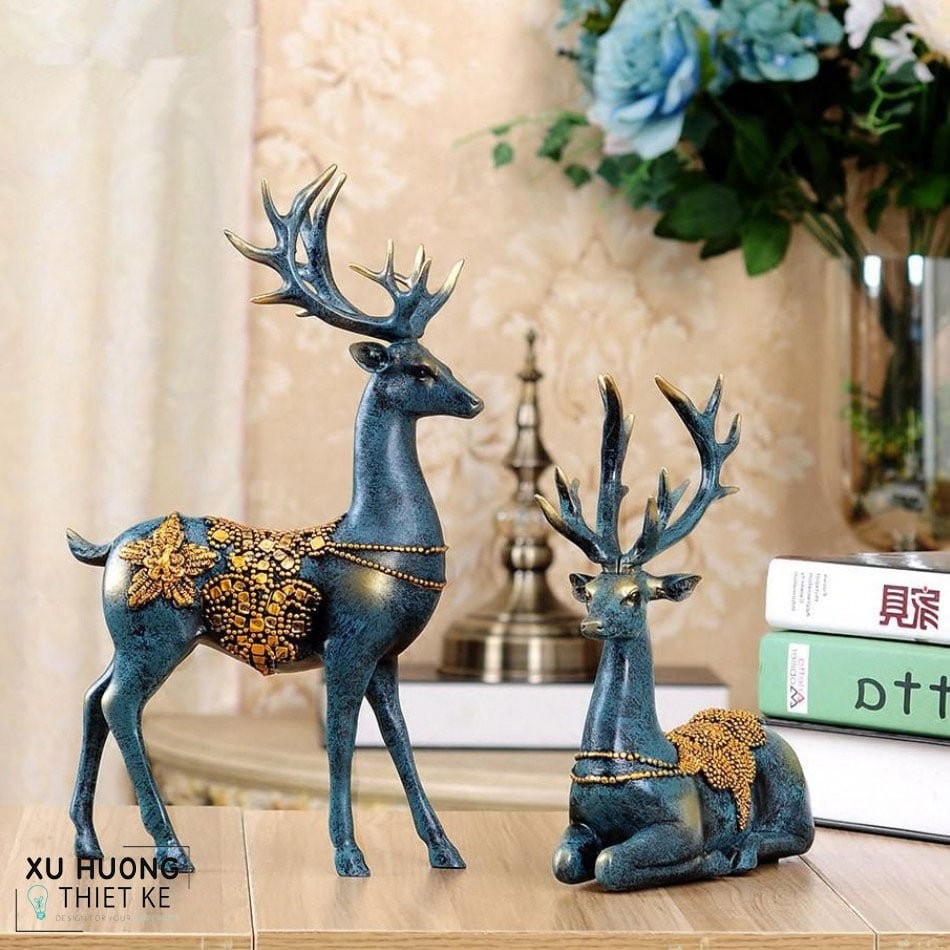 Tượng trang trí Hemia Deer