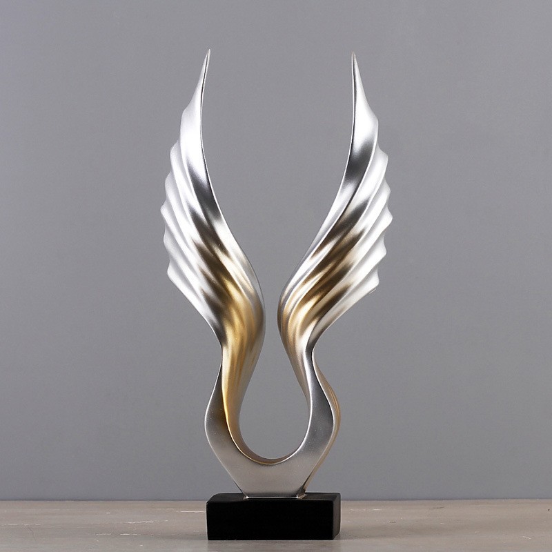 Tượng trang trí Wings Heart