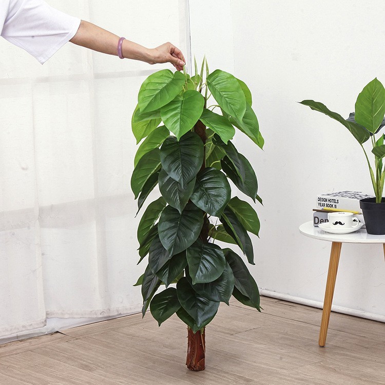 Cận cảnh cây trầu bà giả tại Xu Hướng Thiết Kế