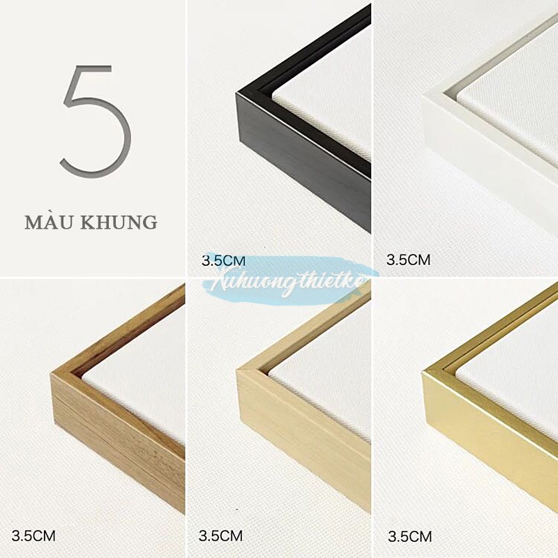 Lựa chọn các mẫu khung tranh treo tường