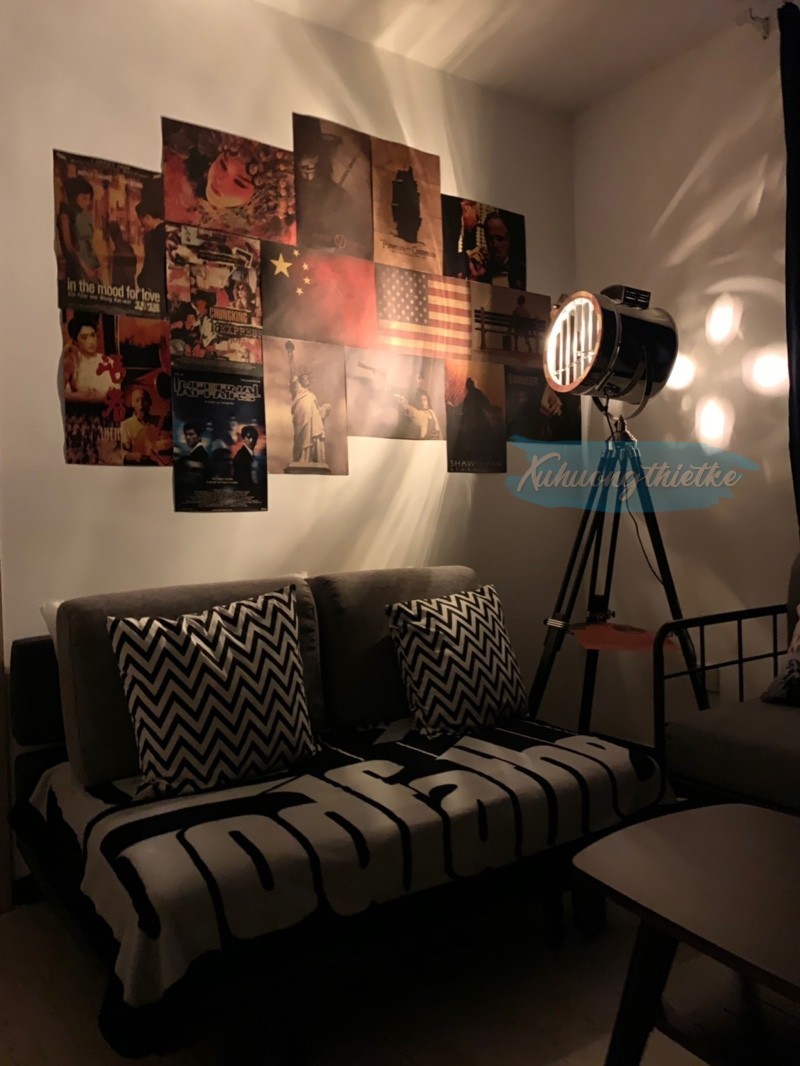 Đèn cây Horus Lighting trong không gian Retro, pha lẫn Steampunk