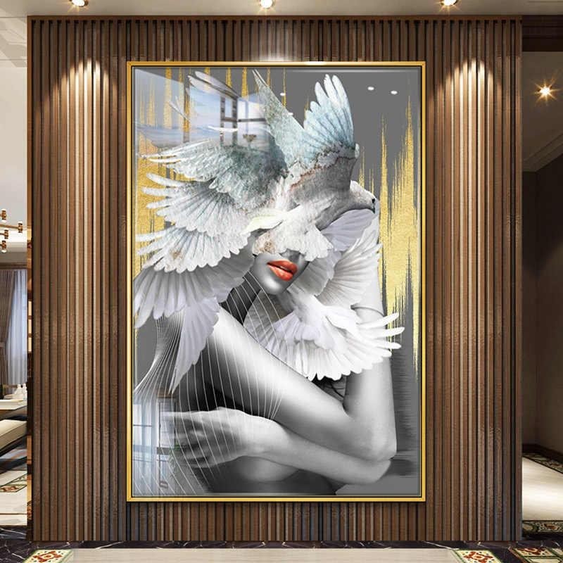 Vẻ đẹp của tranh nude nghệ thuật Natural Wings