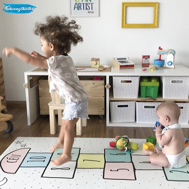 Tăng cường khả năng vận động với thảm trải sàn Mat Hopscotch