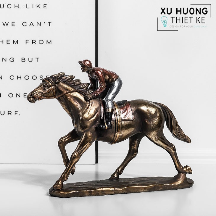 Tượng ngựa phong thủy Talort mẫu C