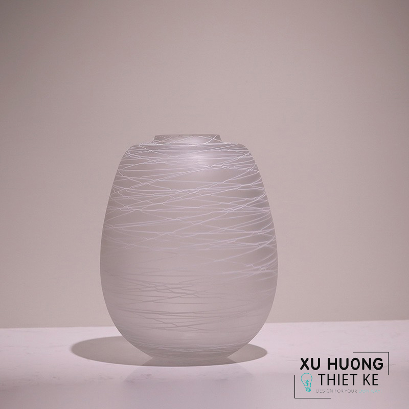 Bình Hoa thủy tinh trong suốt Eglantine