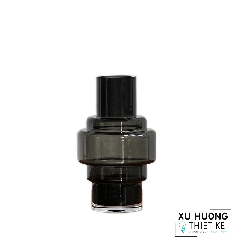 Lọ hoa thủy tinh cắm hoa trang trí Karoly