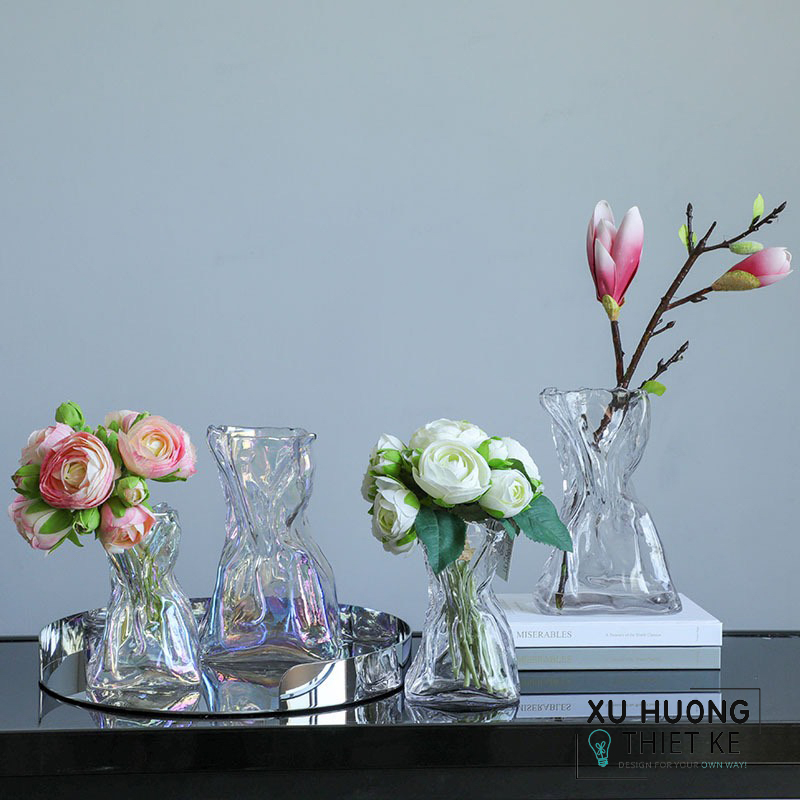 Lọ thủy tinh cắm hoa Jeannine