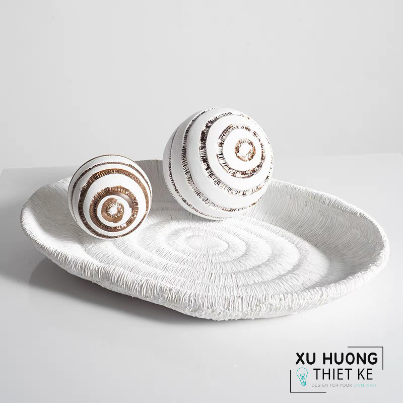 Tượng trang trí khay đựng quả cầu Bernadina