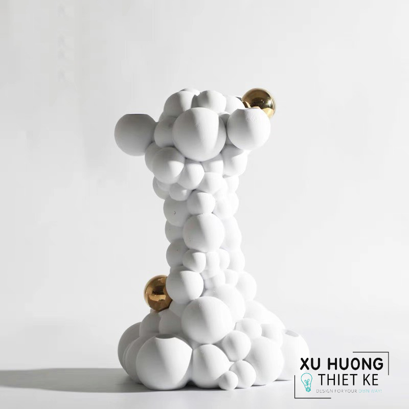 Tượng trang trí núi lửa phun trào Bắc Âu