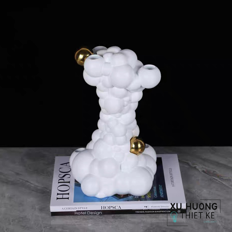 Tượng trang trí núi lửa phun trào Bắc Âu