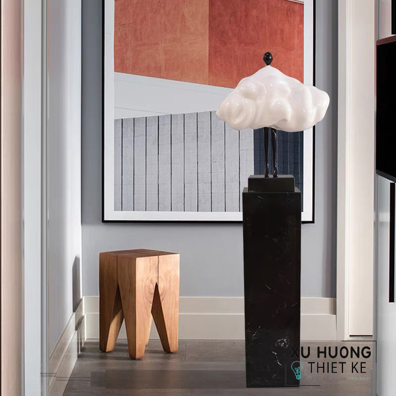 Tượng trang trí lady mây bồng bềnh