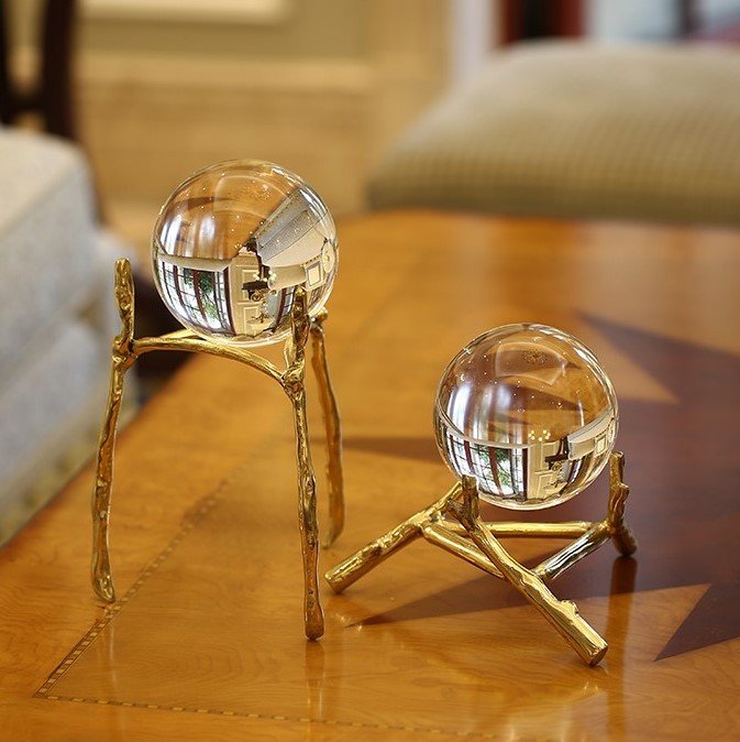 Cầu thủy tinh pha lê trắng