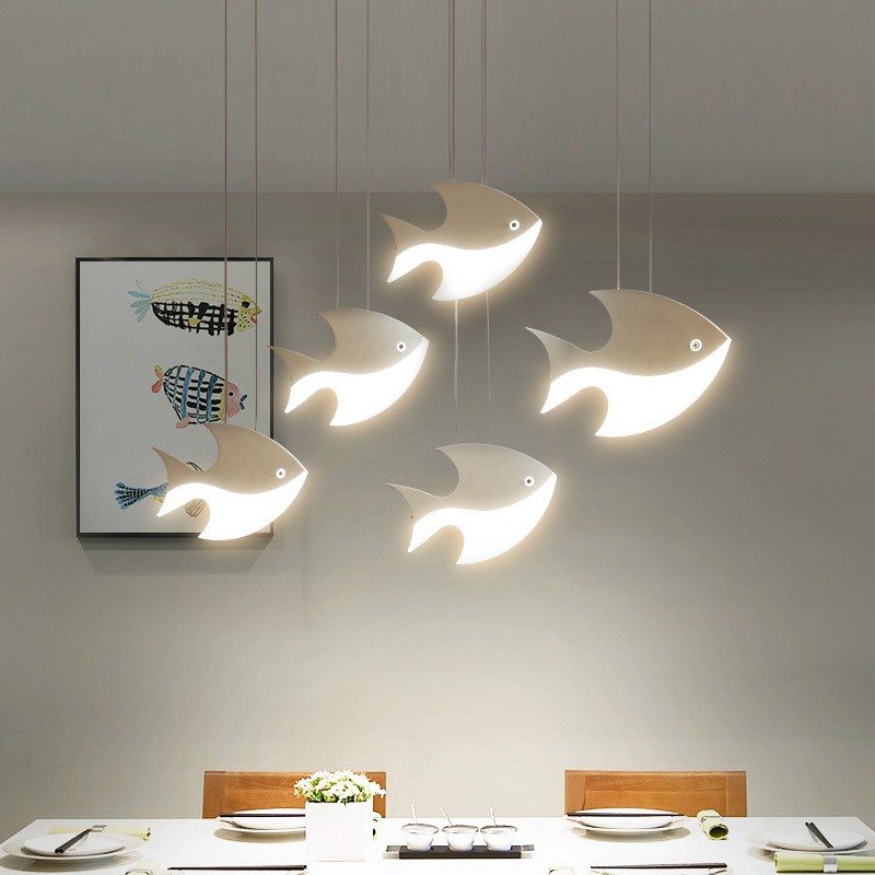 Đèn thả trần Đàn cá tung tăng