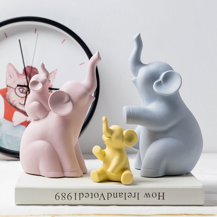 Tượng trang trí Hymalai Elephants