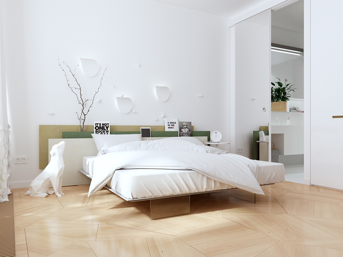 Trong phong cách Minimalism chỉ nên dùng tối đa 3 màu. Các màu sắc từ đồ nội thất lớn, hay cả những món đồ trang trí nhỏ phải có sự hòa hợp với nhau