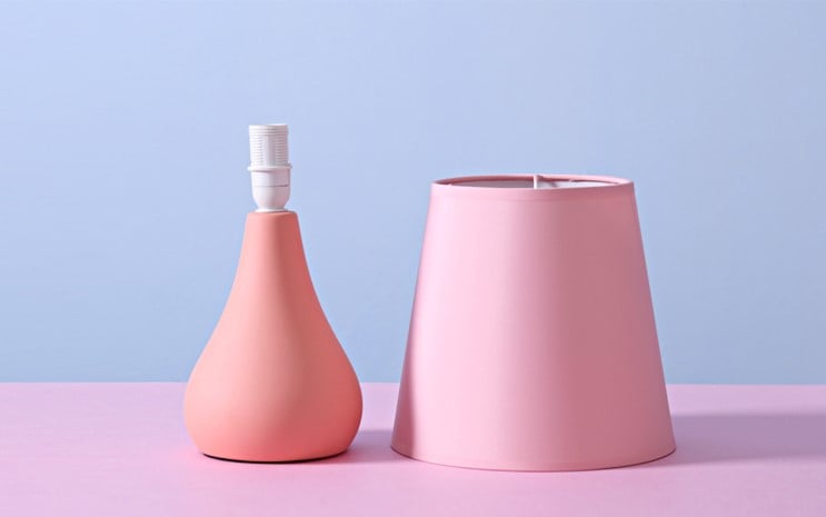 Đèn ngủ đầu giường phong cách Pastel hot trend Hàn Quốc