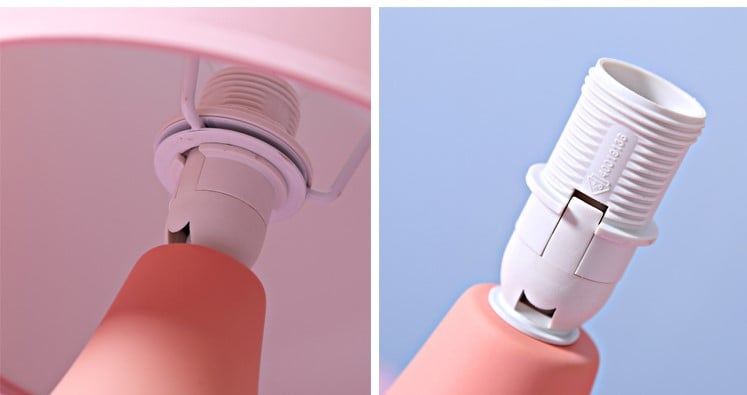 Đèn ngủ đầu giường phong cách Pastel hot trend Hàn Quốc