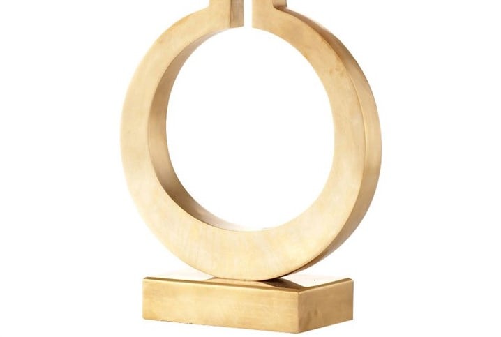 Đèn để bàn Milina chân đế đồng