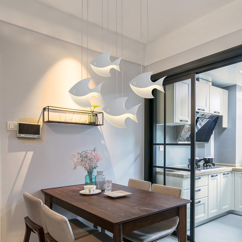 Đèn thả trần Đàn cá tung tăng