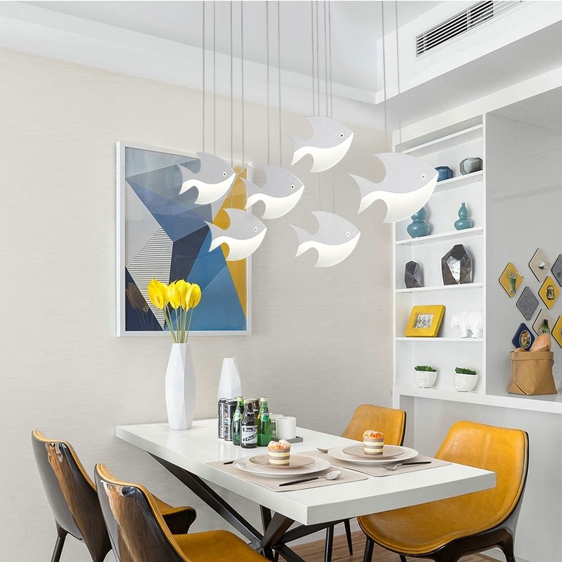 Đèn thả trần Đàn cá tung tăng