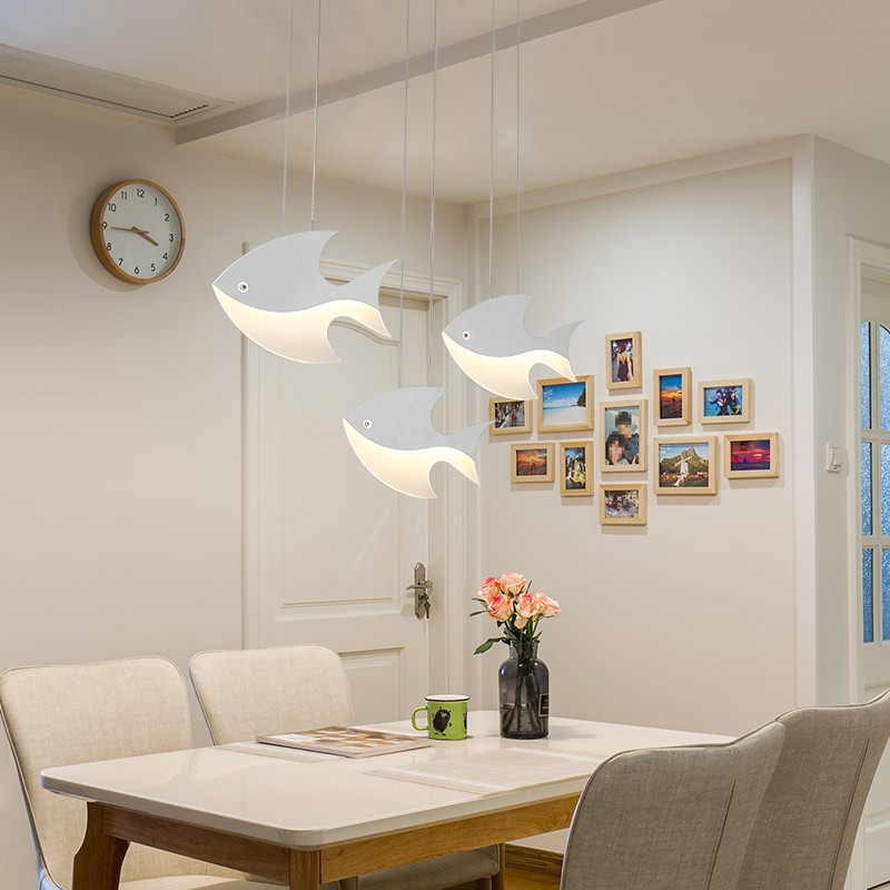 Đèn thả trần Đàn cá tung tăng