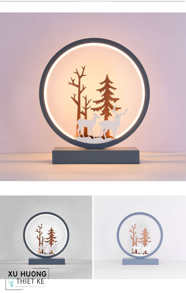 Đèn Tinama điêu khắc nghệ thuật hình hươu
