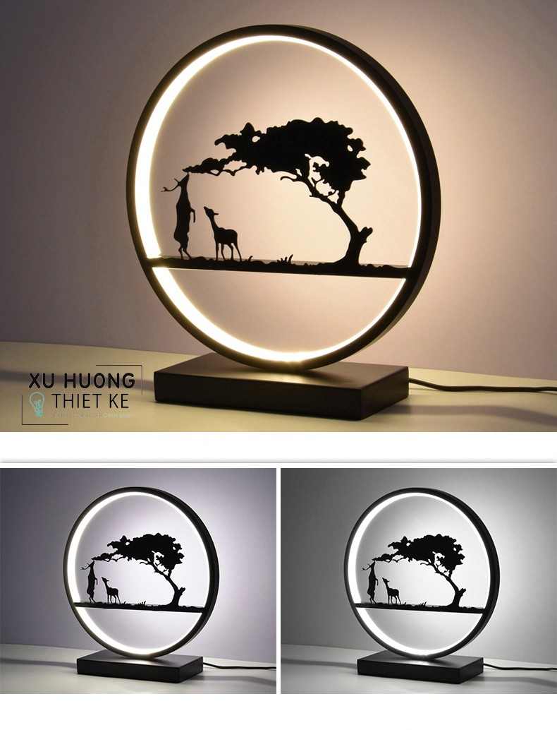 Đèn Tinama điêu khắc nghệ thuật hình hươu