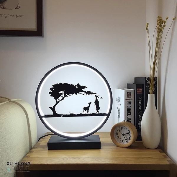 Đèn Tinama điêu khắc nghệ thuật hình hươu