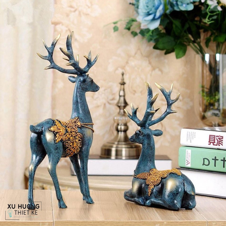 Tượng trang trí Hemia Deer