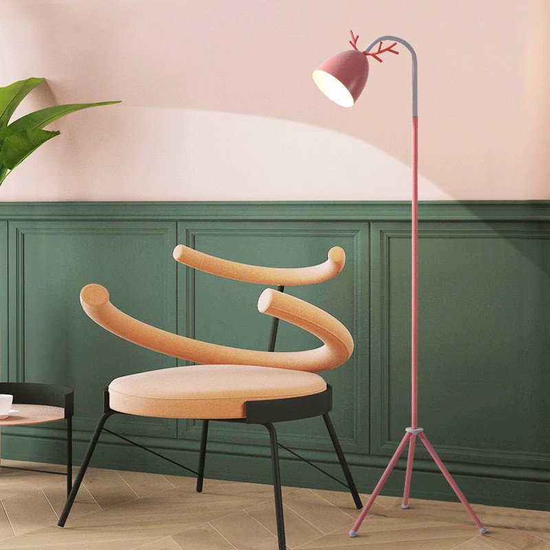 Đèn cây đứng trang trí phòng ngủ Pastel Late (4 màu)