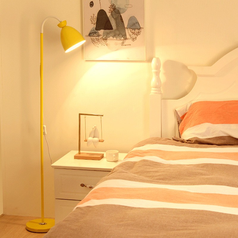 Đèn cây đứng trang trí phòng ngủ Pastel Late (4 màu)