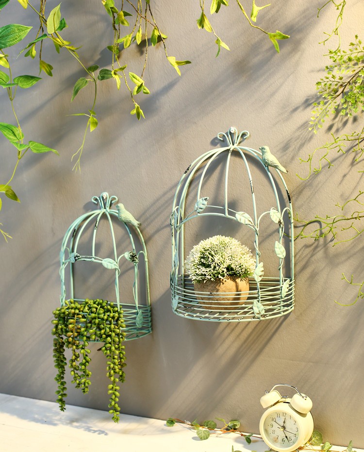 Lồng chim trang trí phong cách Zakka Nhật Bản