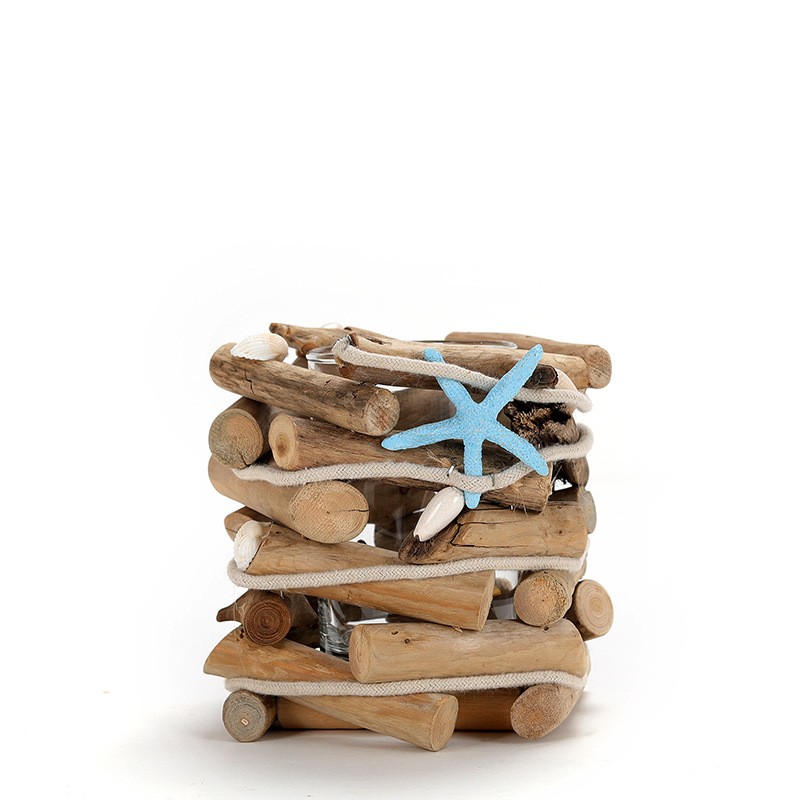 Chậu cây, hoa gỗ để bàn sao biển