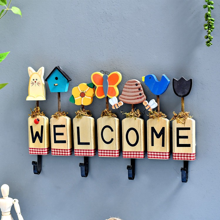 Móc treo cửa Welcome Friends