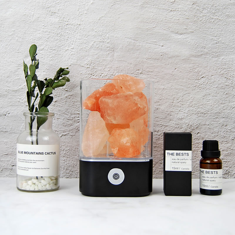Đèn hồng ngoại đá muối tinh dầu Himalaya