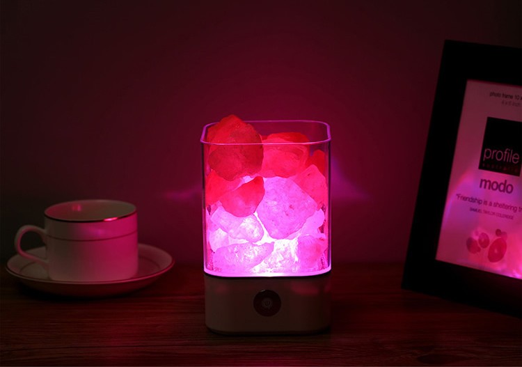 Đèn hồng ngoại đá muối tinh dầu Himalaya