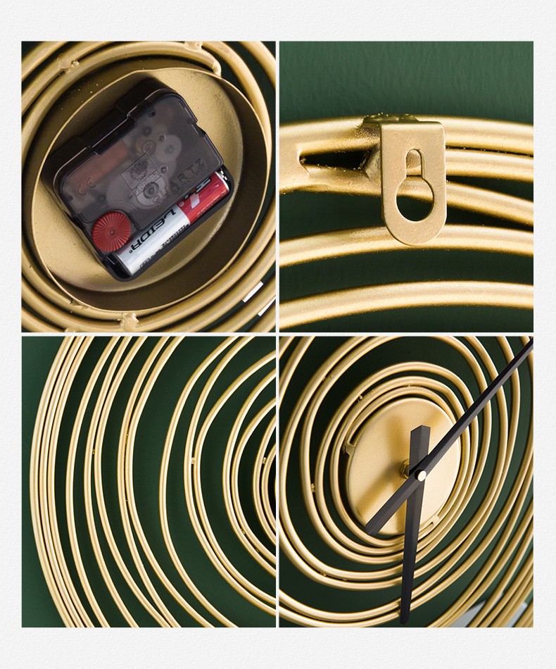 Đồng hồ treo tường nghệ thuật Circle Misty