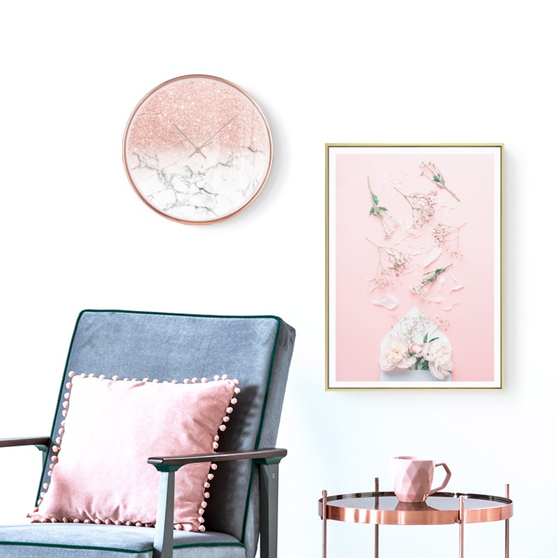 Đồng hồ treo tường Marbel Sparkling