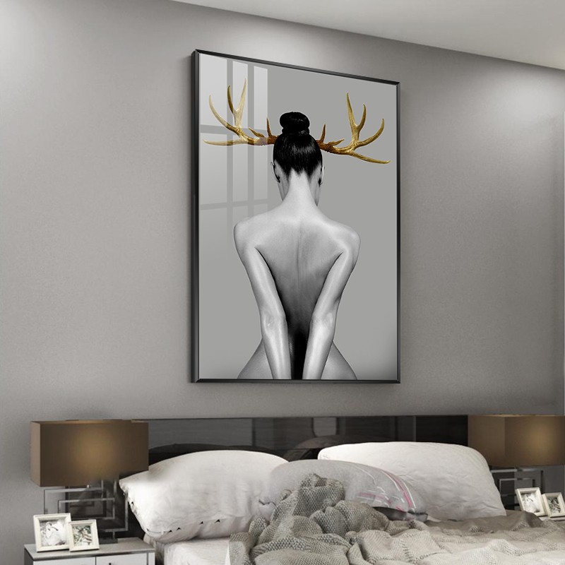Tranh khoả thân nghệ thuật Artemis Gold
