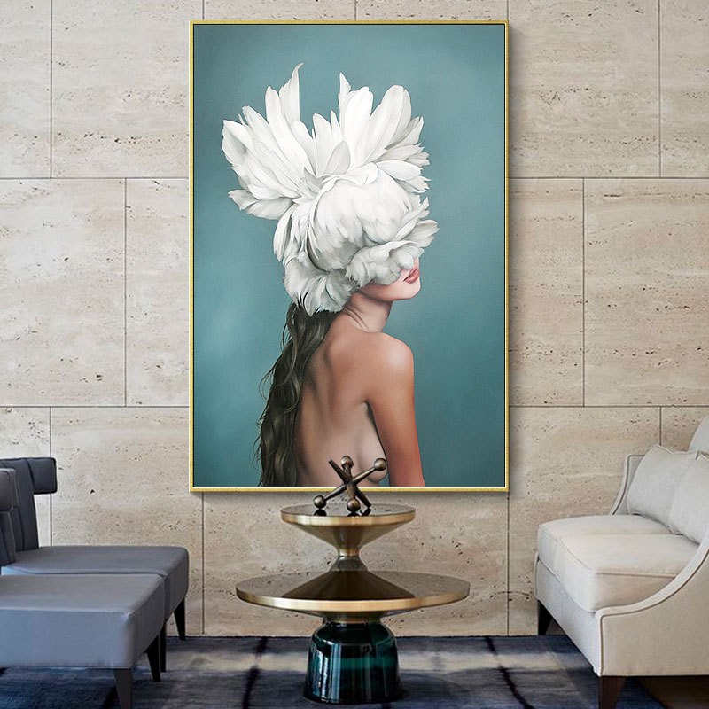 Tranh khoả thân nghệ thuật Nature Heart