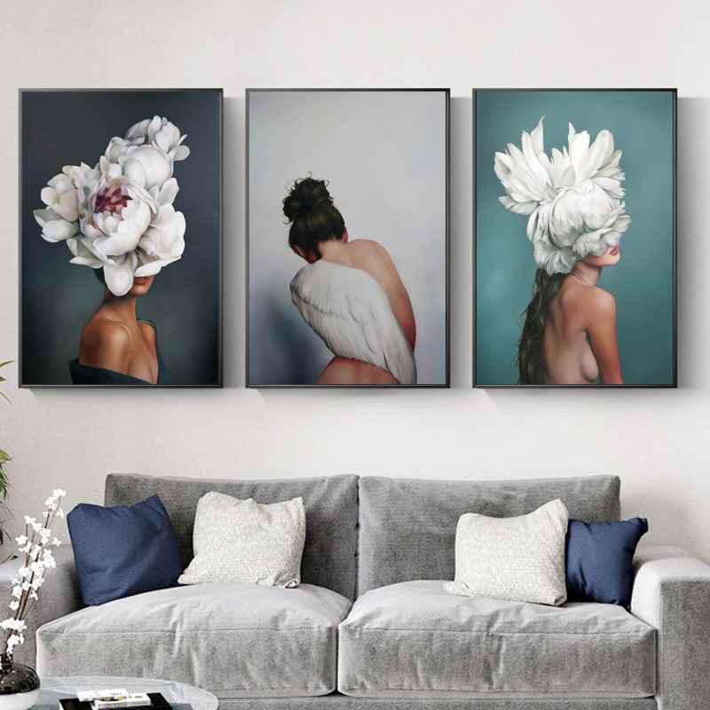 Tranh khoả thân nghệ thuật Nature Heart