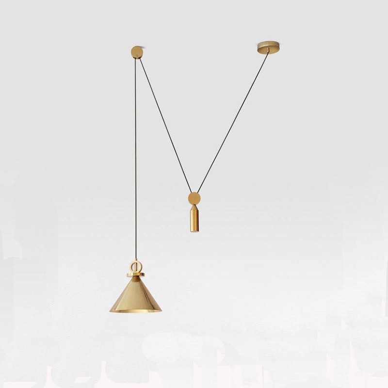 Đèn thả trần Golden Ziczac