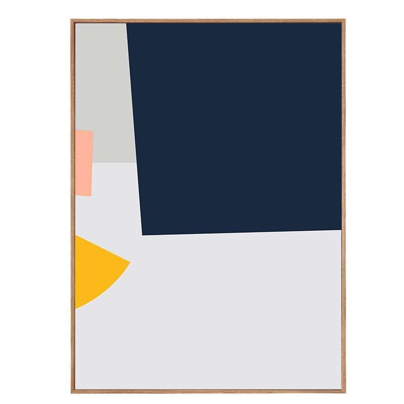 Tranh treo tường trừu tượng Pink Pastel