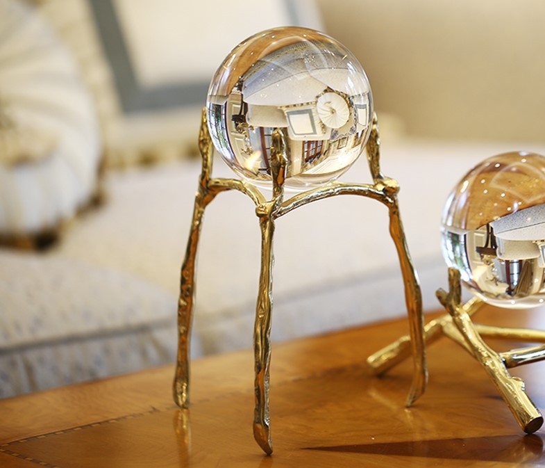 Cầu thủy tinh pha lê trắng