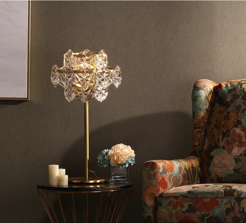 Đèn pha lê Golden Crystal